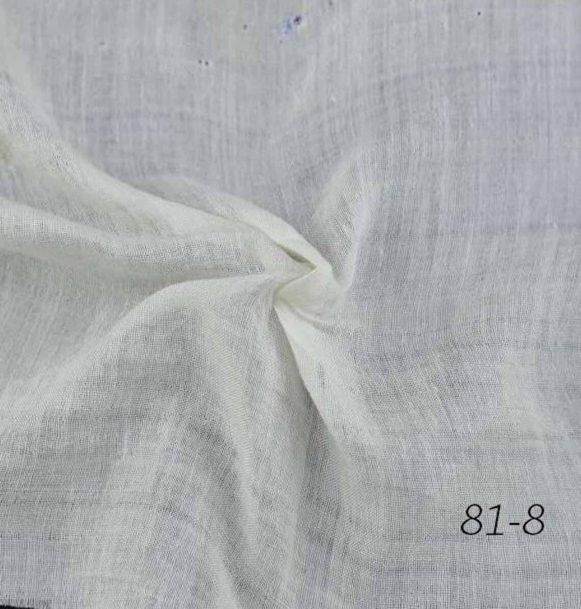Pure Cotton White Fabric Ready for dyeing Etsy
