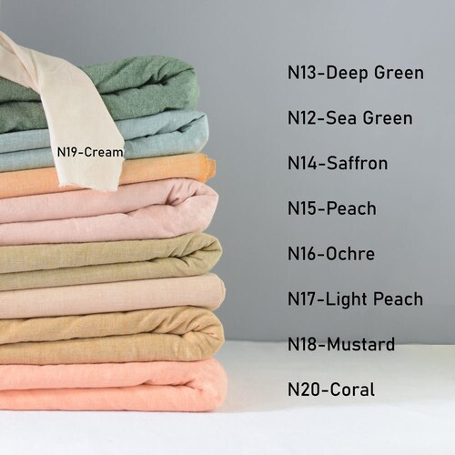 Cotton Yarn Dyed Fabric Warp & Weft Solids Price / Meter Etsy