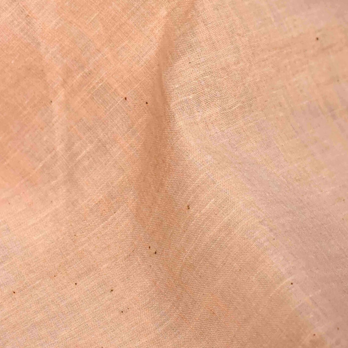 Khadi Chambray pure Handspun Cotton Yarn Dyed Fabric SKU Etsy UK