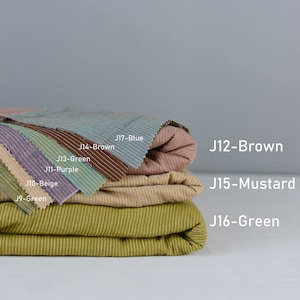 Pure Cotton Yarn Dyed Fabric | Design-Stripes | GSM- 65 | Price / Meter (1.09 Yard)