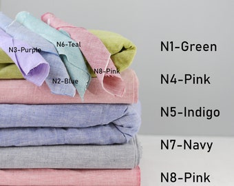 Handspun Khadi Chambray Fabric: Yarn Dyed Cotton, 36 Inch Wide