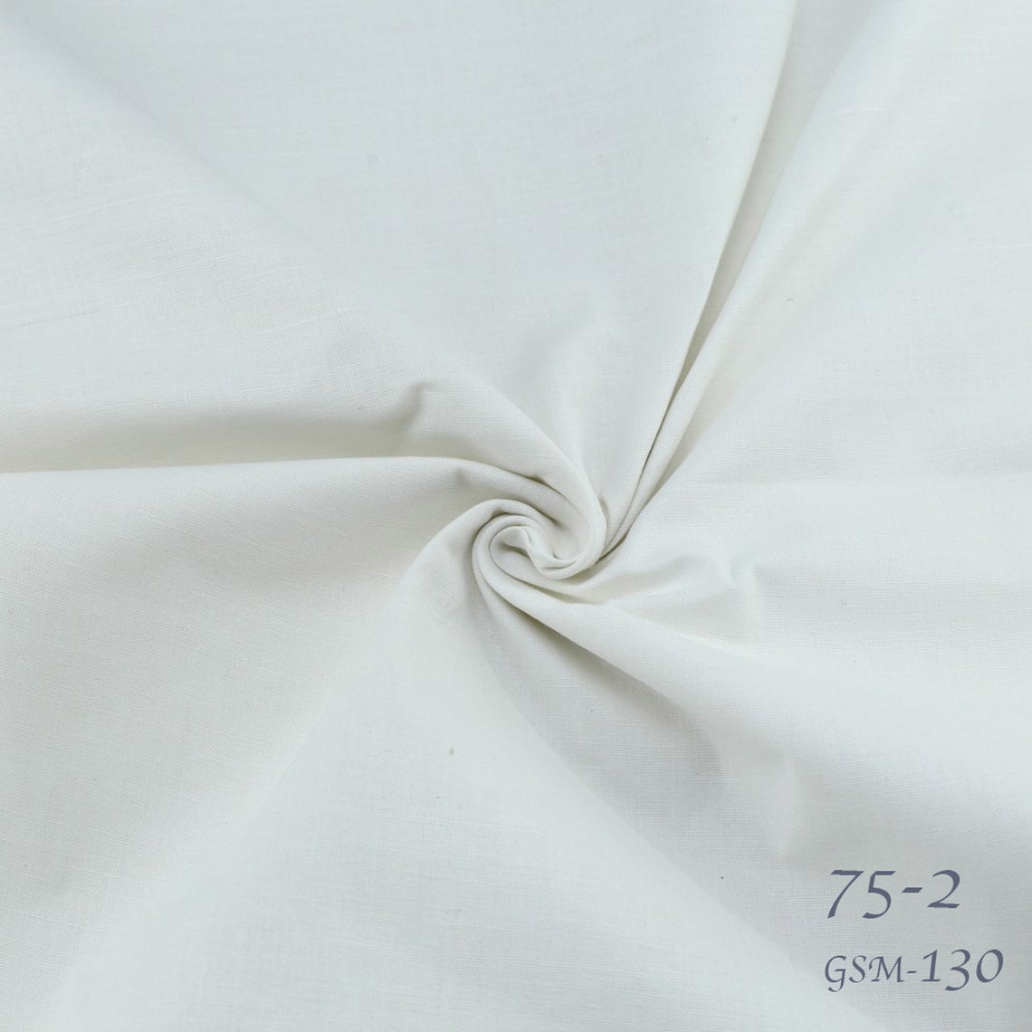 Pure Cotton Khadi White Fabric Ready for dying Etsy