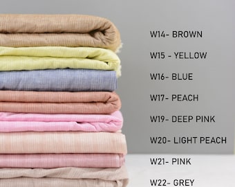 Cotton Stripe Fabric | GSM-80 | Price / Meter (1.09 Yard)
