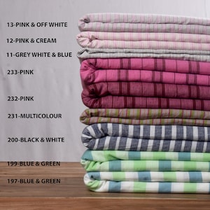 Cotton Stripe Fabric - Yarn Dyed | Price / Meter (1.09 Yard)