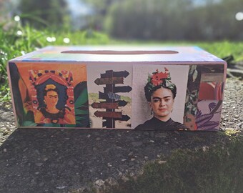 Frida Kahlo Cosmetic Tissue Box Tissue Box