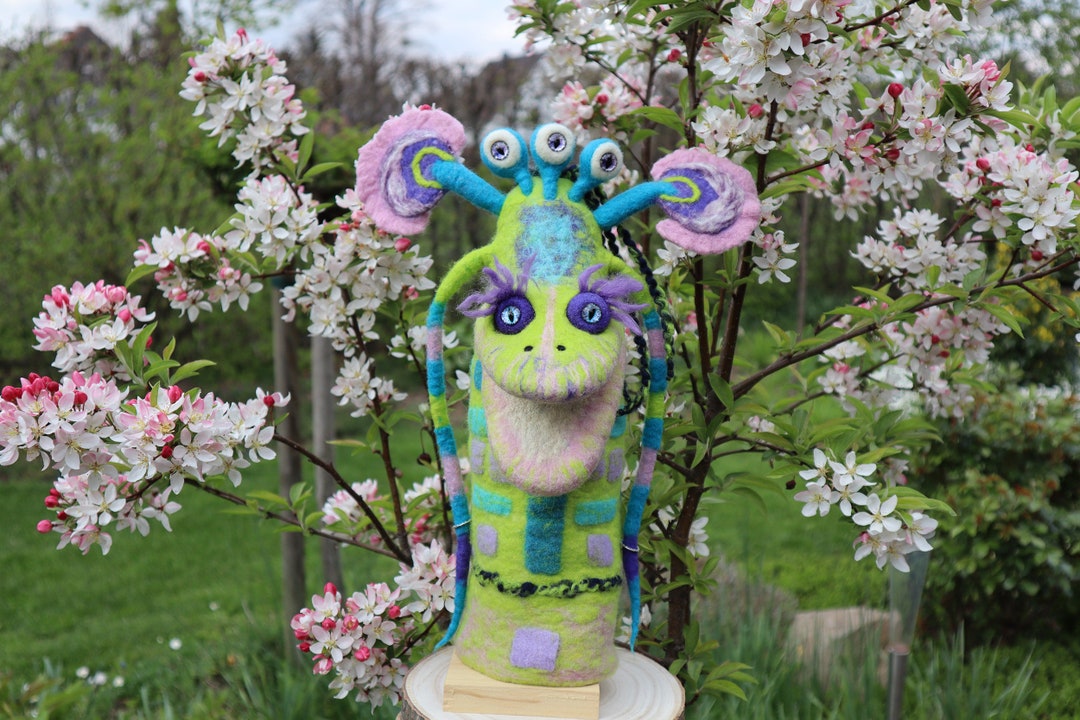 Hand Puppet alien From Outer Space Bibabo Puppet - Etsy