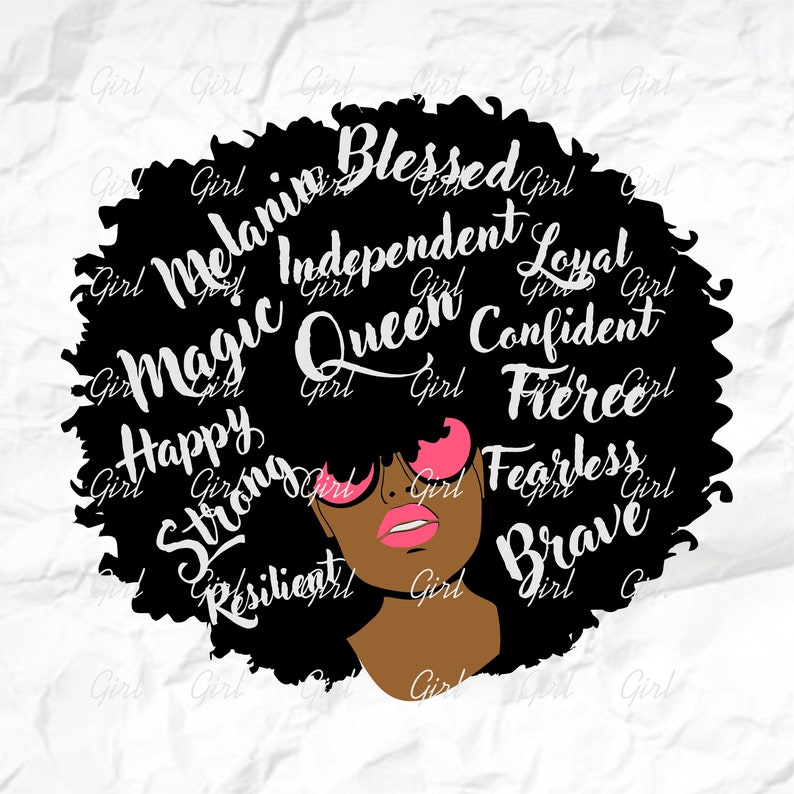 Download Black Woman Sublimation Png Afro Woman Svg Afro Lady Svg Afro Girl Svg For Cricut Curly Hair Svg Afro Queen Svg For Silhouette Clip Art Art Collectibles
