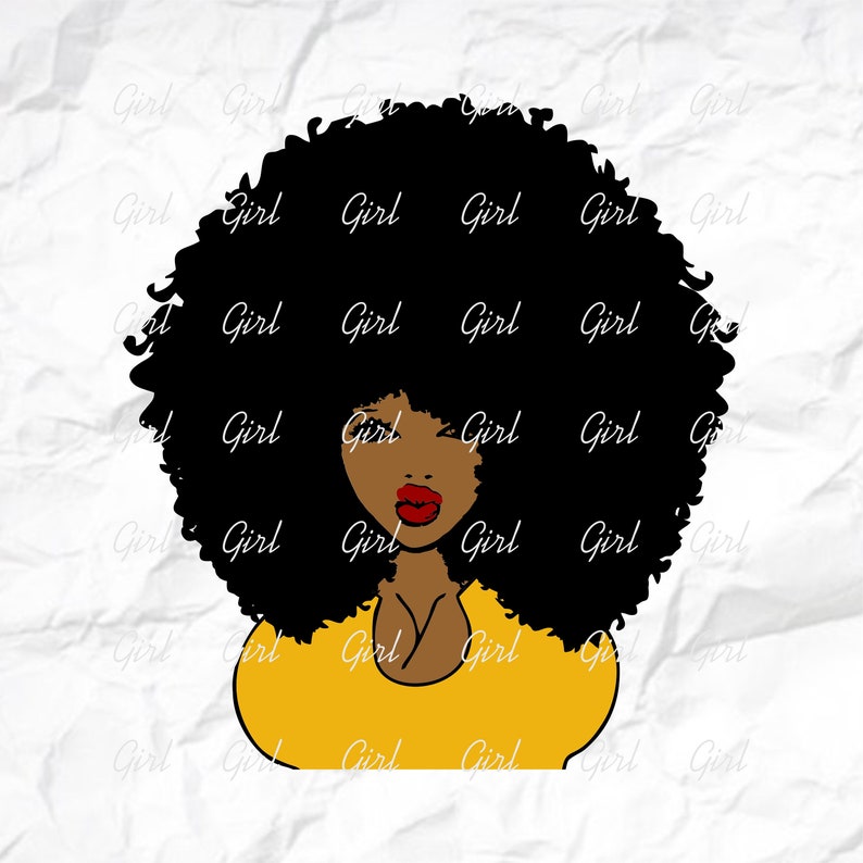Download Clip Art Curly Hair Svg Afro Lady Svg For Cricut Afro Woman Svg Afro Girl Svg For Silhouette Black Woman Sublimation Png Afro Queen Svg Art Collectibles