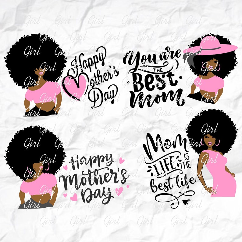 Download Clip Art Curly Hair Svg Afro Woman Svg Girl Svg Mother Svg Sublimation Png Mother Day Svg Mom Svg Mother Day Png Lady Svg Art Collectibles