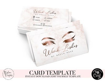 Eyelash Extension Business Cards : Beautiful Long Eyelashes Lash Extension Business Card Business Card Branding : Lash extension loyalty card, lash artist business card, lash extensions, loyalty card, eyelash punch card, lash loyalty card, lashes card shesbackatit.