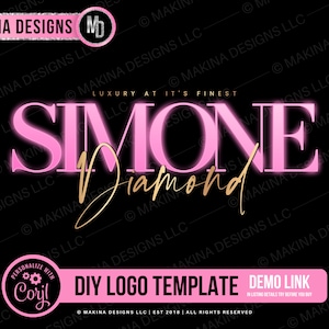 Hair logo, hair logo design, wig logo, logo template, hair extension logo, logo design hair stylist, wig logo design, bundle logos