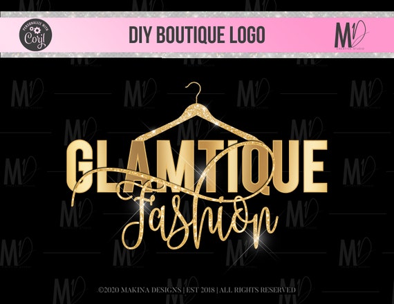 BOUTIQUE LOGO DESIGN store logo Logo design Logo Premade | Etsy