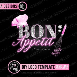 BAKING LOGO DESIGN, Cake logo, Logo design, Logo, Premade logo, Logo Template, baking, pastry, sweets, chef, baker, logo