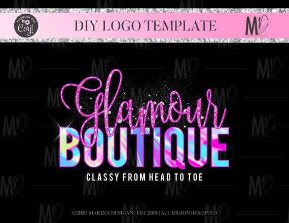 Boutique Logo Design Store Logo Logo Design Logo Premade Etsy