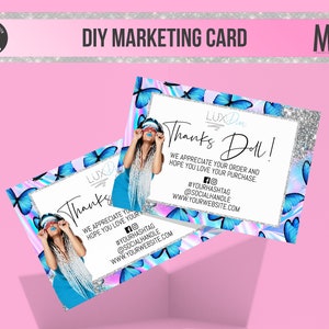 MODELLO DI CARTA DI MARKETING, scheda di social media Ciglia personalizzate, cartolina postale, design del logo, logo, logo prefabbricato, tecnico delle ciglia, bellezza