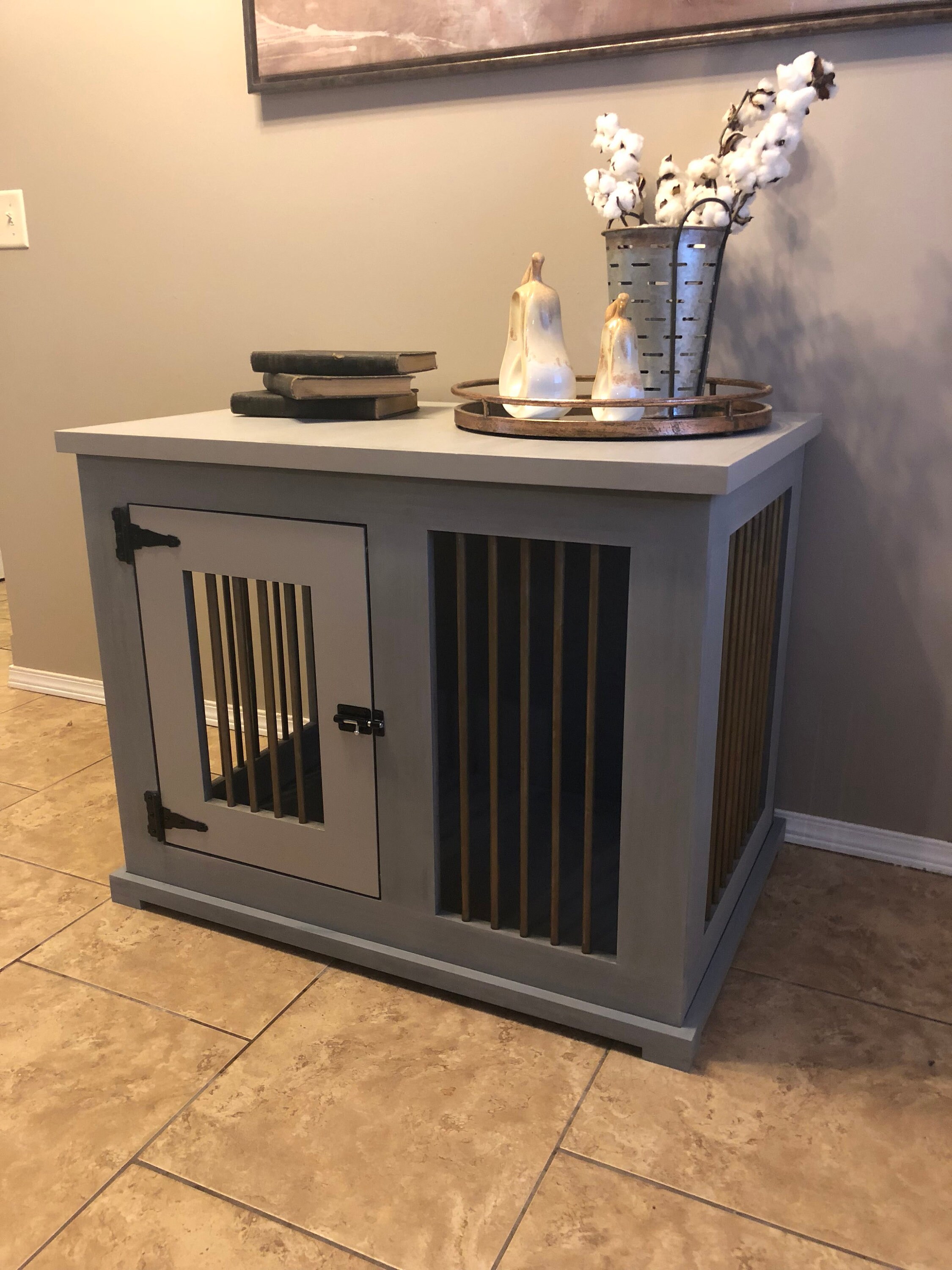 Dog Crate Furniture FREE SHIPPING Choose Your Color Etsy