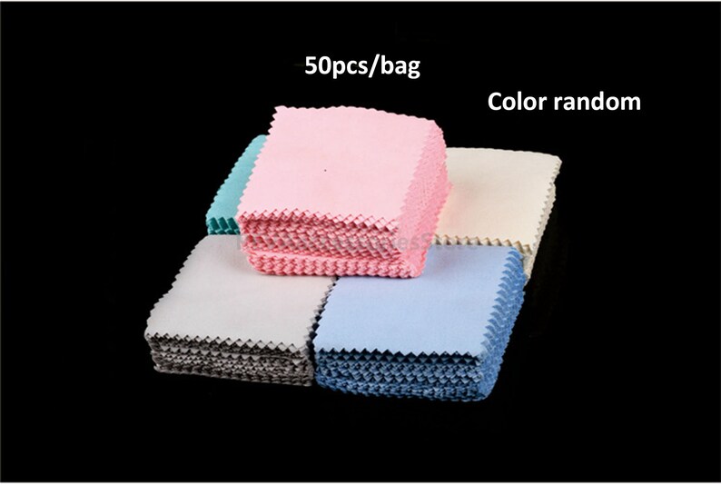 50100pcs Sterling Silver Polishing cloth Cleaning Cloth Etsy