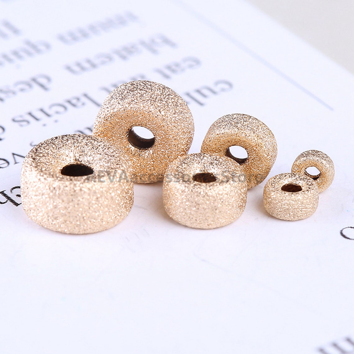 14K Gold Filled Round Spacer Beads Spacer bead Gold Filled Etsy