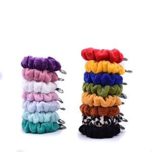 MINI scrunchie / velvet scrunchie for kids / handmade