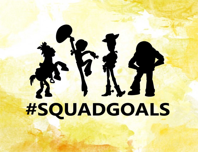 squad goals toy story