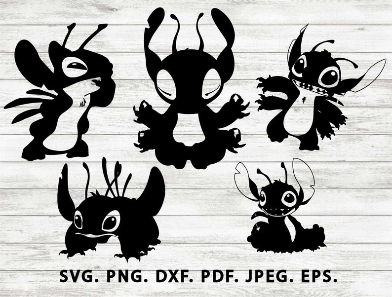 Download Stitch Disney Svg Lilo And Stitch Svg Stitch Stickers | Etsy