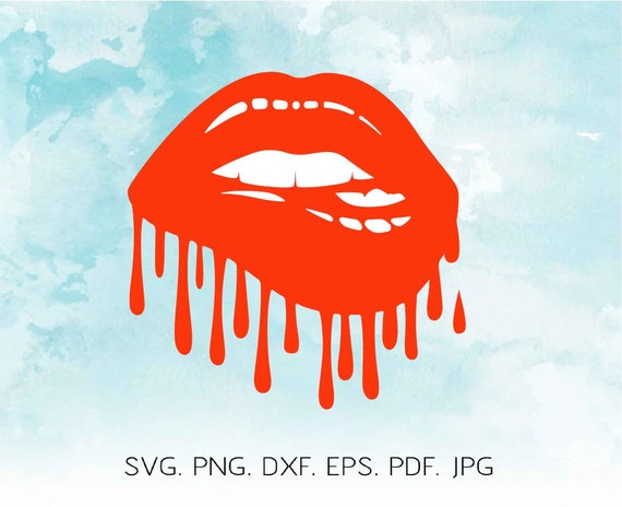 Free Free 254 Free Dripping Lips Svg SVG PNG EPS DXF File