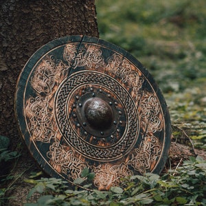 Viking Shield Norse Drake,Viking Wall Decor,Wood Wall Art,Handmade Home Decor,Fathers Day Gift For Him,Handmade Gift for Him,Wall Hangings