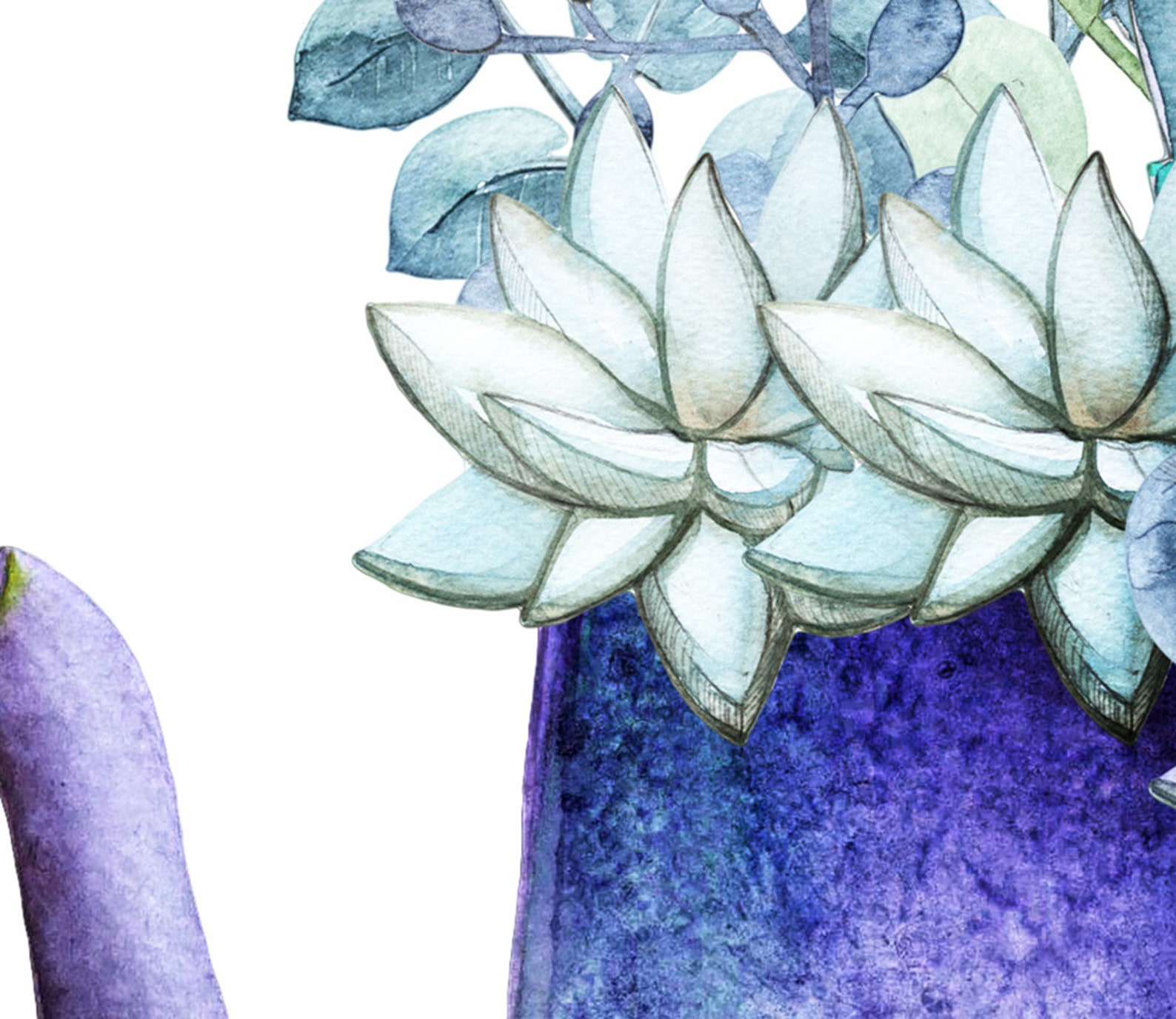 Watercolor Flower Printable Floral Printable Watercolor Art Etsy