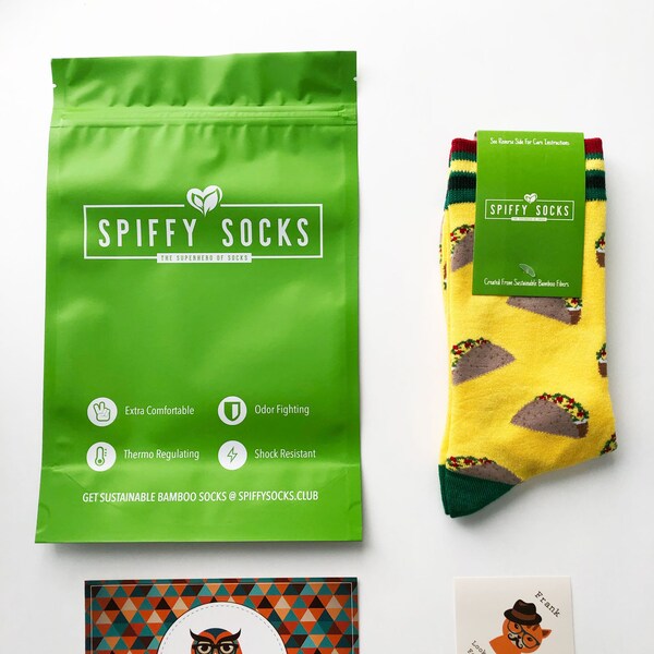 Pizza Socks Box 4 Pair Pepperoni Pizza Original Unique Socks Etsy Canada