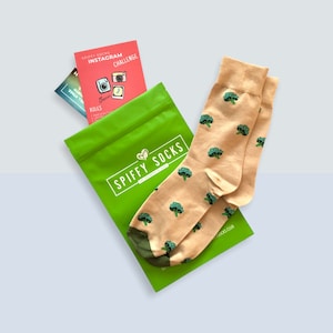 Bamboo Fiber Socks - Eco Friendly Spiffy Socks - Eat Your Broccoli