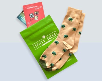 Bamboo Fiber Socks - Eco Friendly Spiffy Socks - Eat Your Broccoli