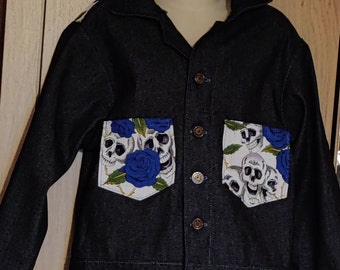 Individuelle Jeansjacke für Kinder