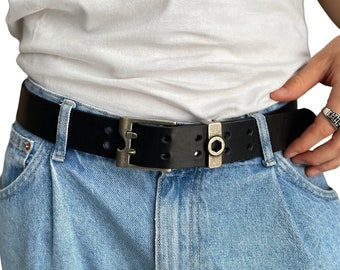 Leather Belt | Mens Belt Buckle | Gift for him