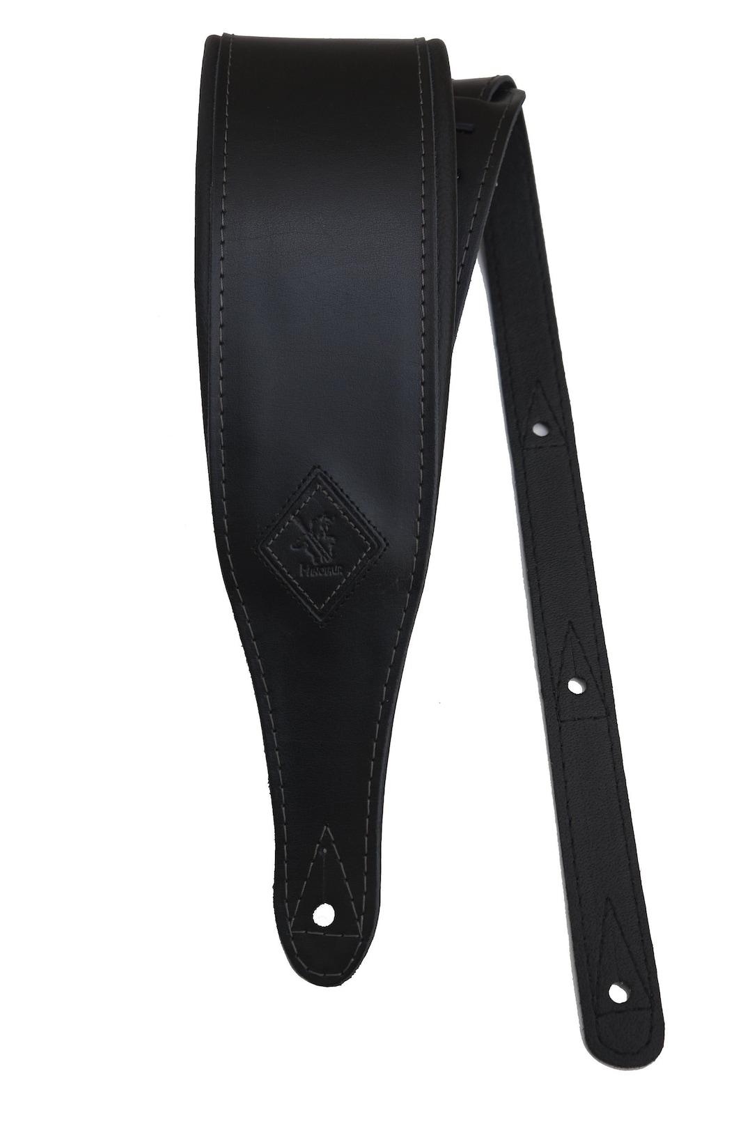 Custom Bass Strap Wide Bass Guitar Strap Leather Wide Guitar Strap