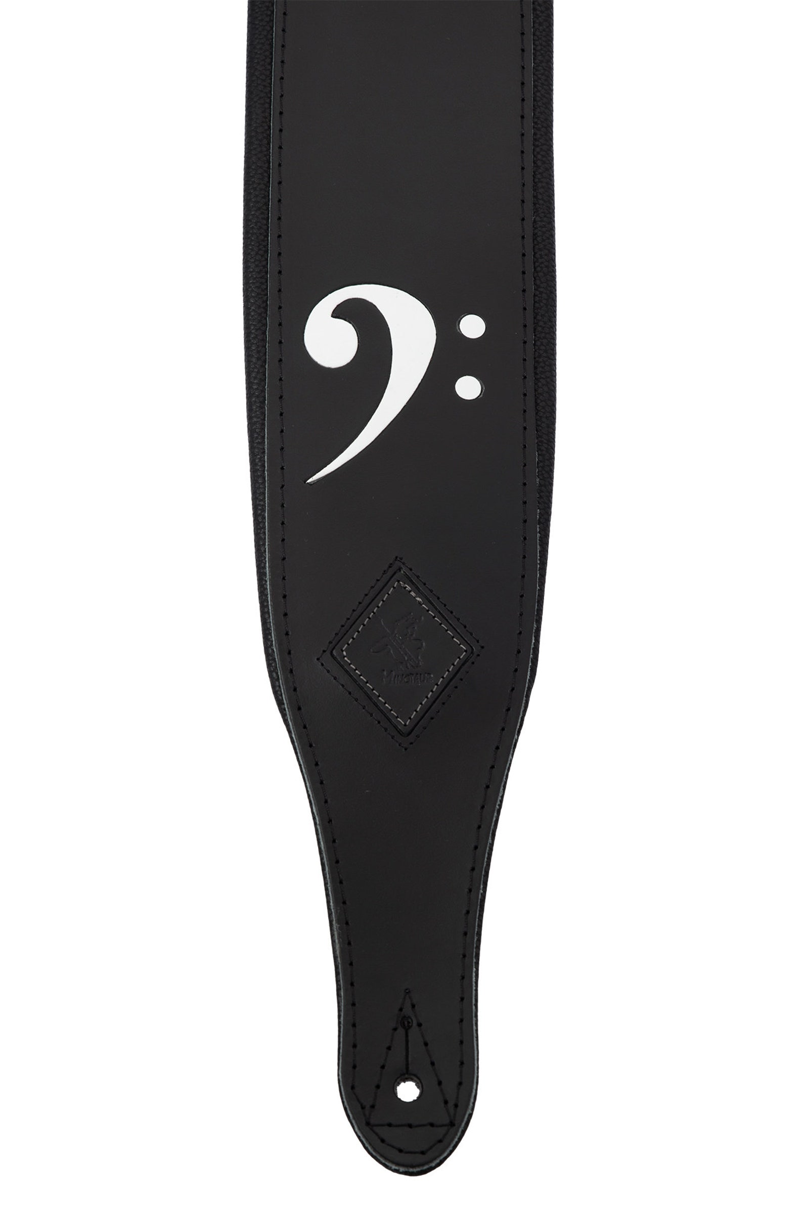 Wide Leather Bass Strap Custom Bass Strap Wide Guitar Strap Etsy