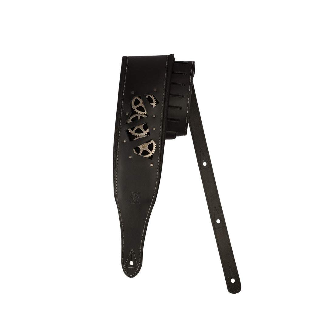 Custom Bass Guitar Strap Leather Bass Guitar Strap Custom Bass Strap