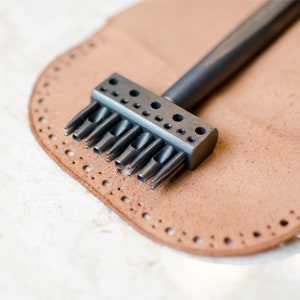 KSBladePunch / Brogue Punch (3, 5, 8, 11 Holes) – for High Quality Leathercraft Tools / Ksblade / KSB