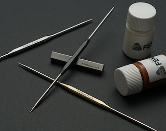 KSBladePunch / Edge Paint Applicator (goud, zilver, zwart) / Ksblade