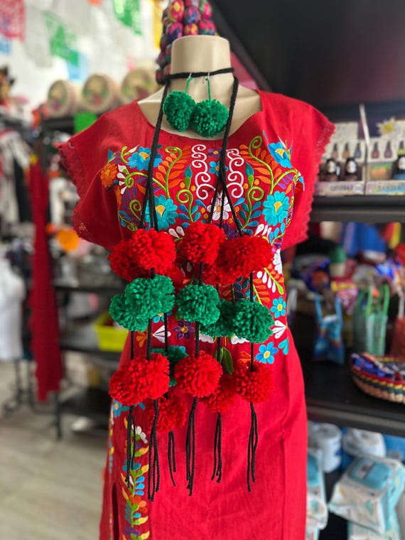 red dress with green accessories How to Style a Red Dress: 12 Ways to Rock the Classic Look Styling Outfits