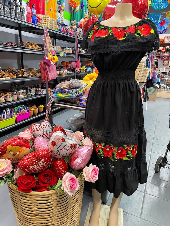 XL Beautyful Traditional Mexican Dress - Etsy
