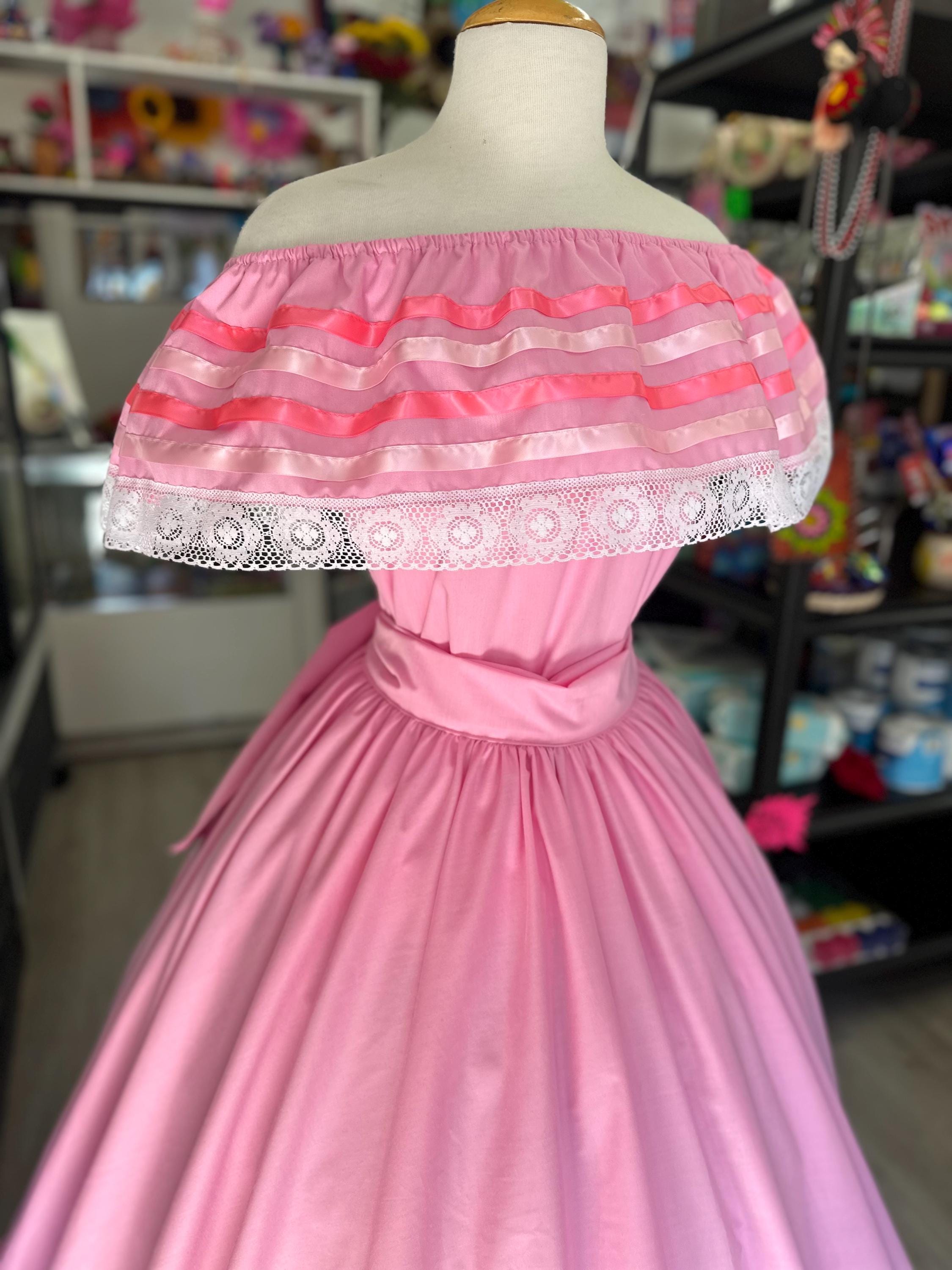 knee length dresses for ladies Light Pink Mexican Dress Shirt for Men main image 1