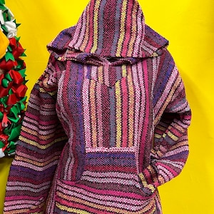 Jergas Sueter De Lana Mexicano Casual Comfort Jerga Sudadera Con