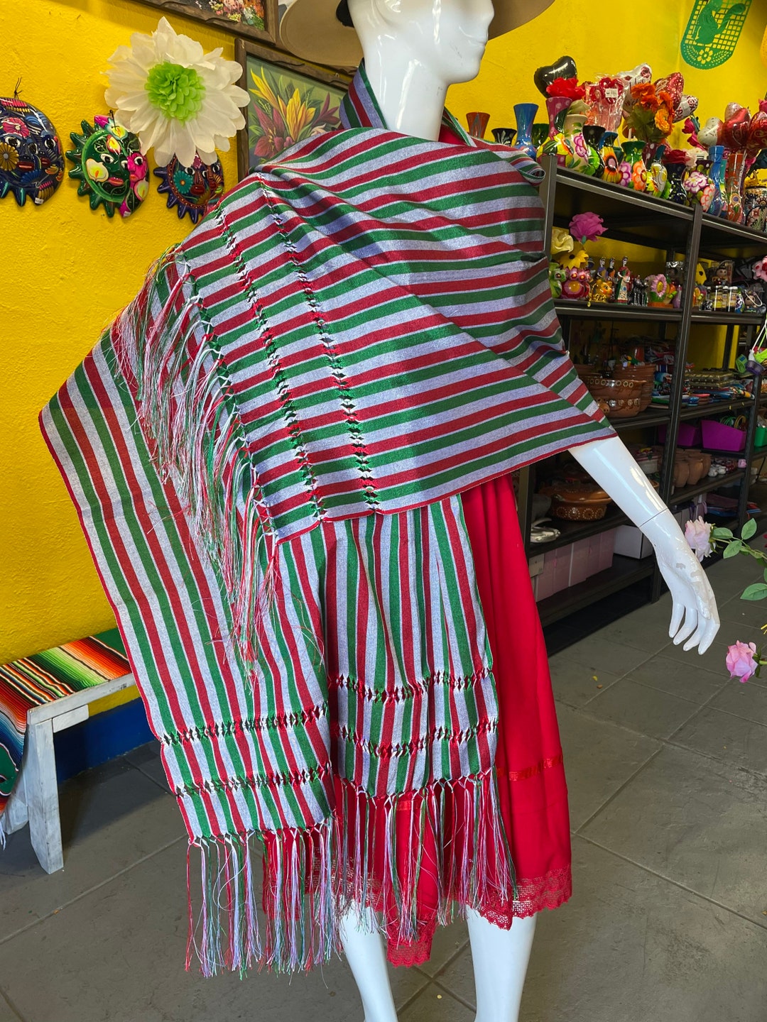 Mexican Rebozo, Rebozo Shawl, Rebozo Scarf, Rebozos Mexicanos, Mexican