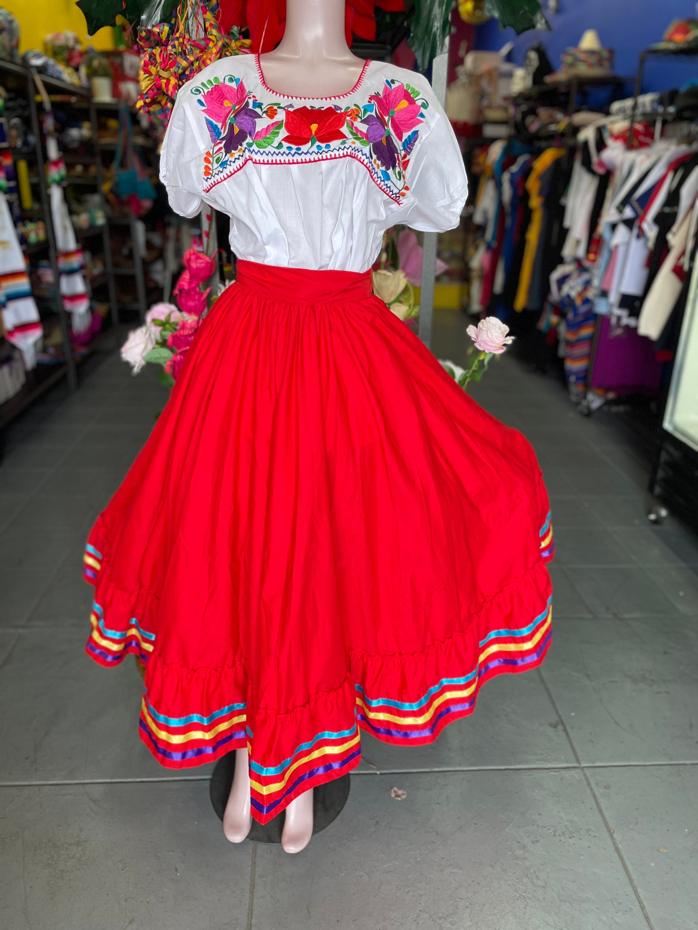 Blusas tipicas de jalisco best sale