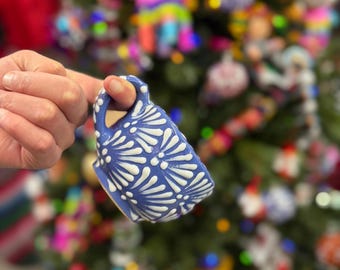 Handgemaakte mok Talavera taza corazón
