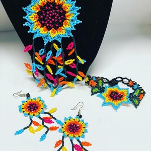 Huichol art Set chaquira