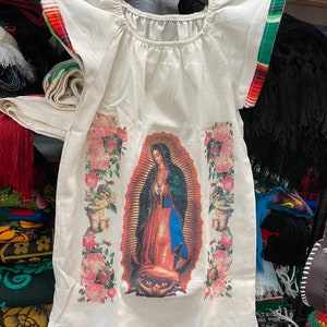 Virgen de Guadalupe dress size 6T