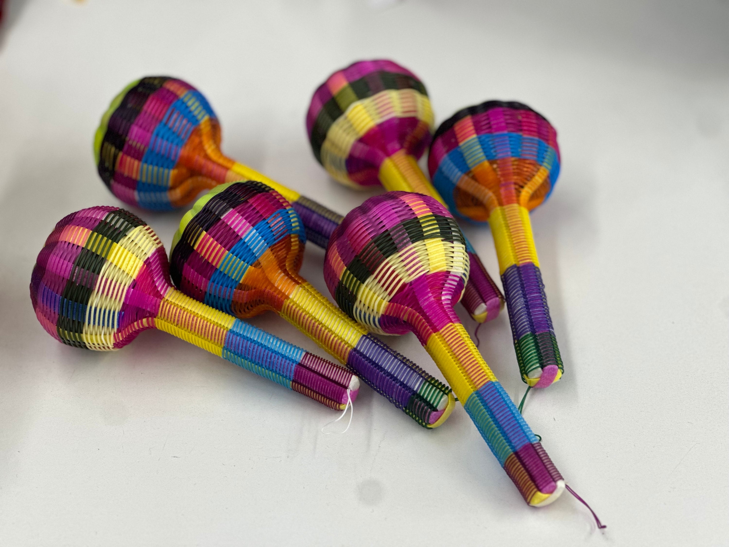 Artesanía Sonaja De Guaje Instrumento Musical Sonajas Mexicanas