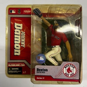 2005 McFarlane Series 11 MLB Johnny Damon Boston Red Sox Action Figure