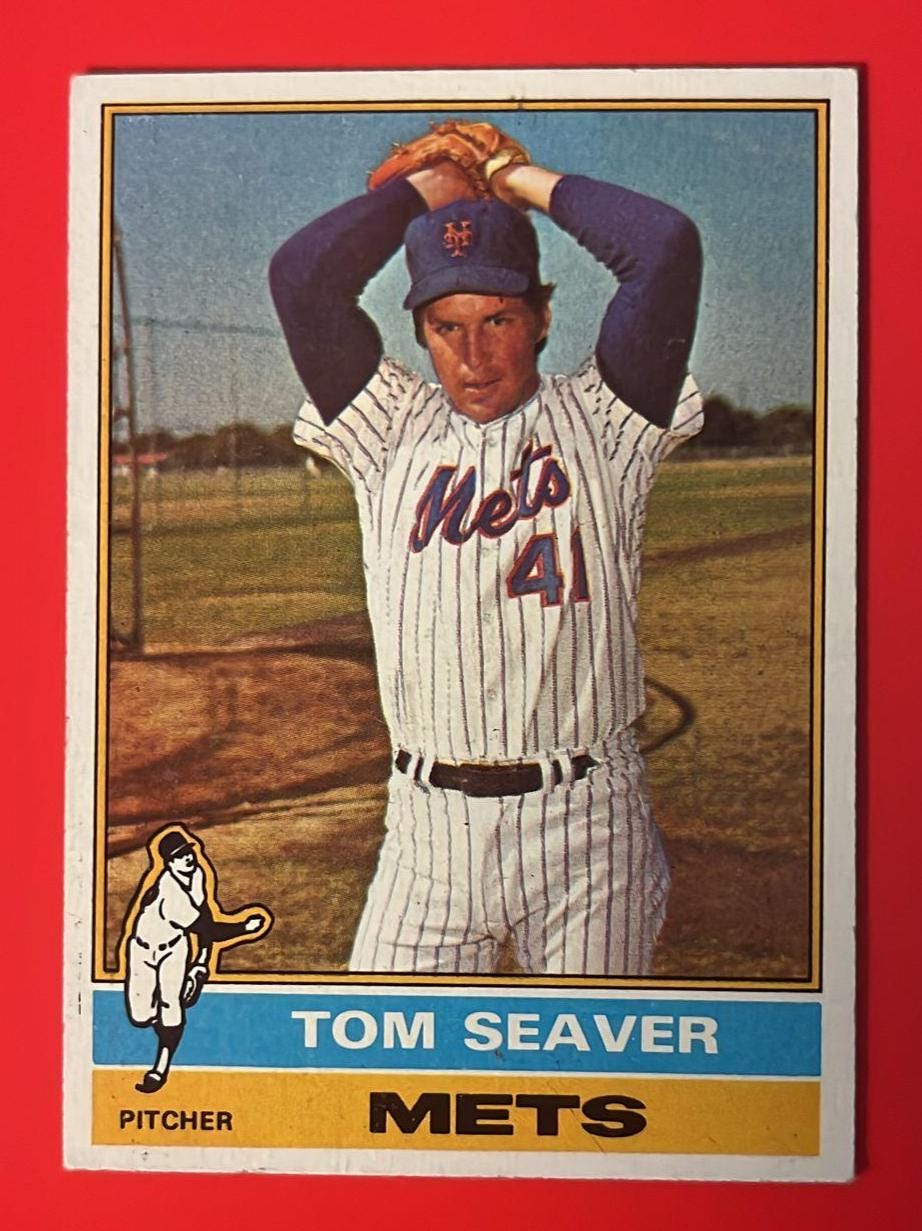 1976 Topps Tom Seaver #600